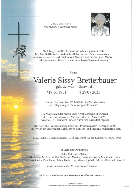 Parte von Elisabeth Sissy Bretterbauer