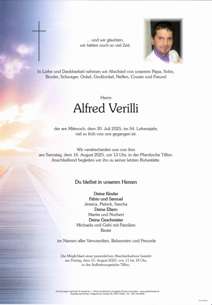 Parte von Alfred Verilli