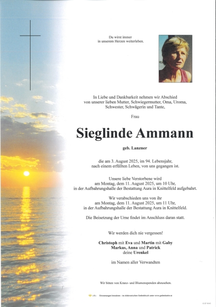 Parte Sieglinde Ammann