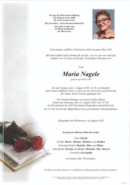 Parte von Maria Nagele