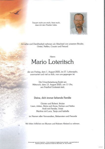 Parte von Mario Loteritsch