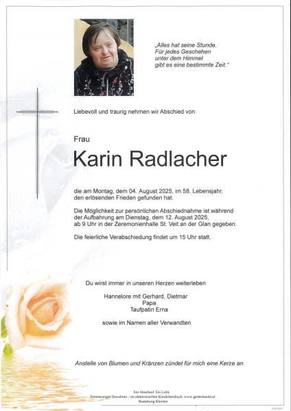 Parte von Karin Radlacher