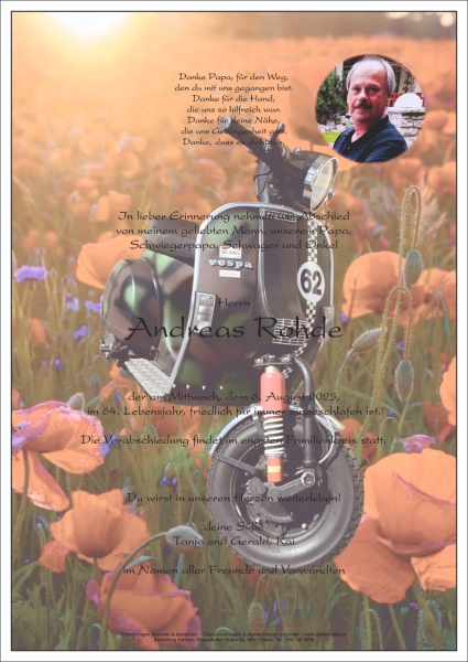 Parte von Andreas  Rohde