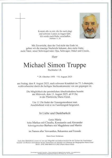 Parte von Michael Simon Truppe