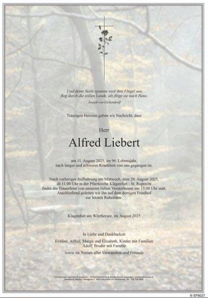Parte von Alfred Liebert