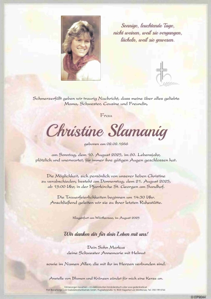 Parte von Christine  Slamanig