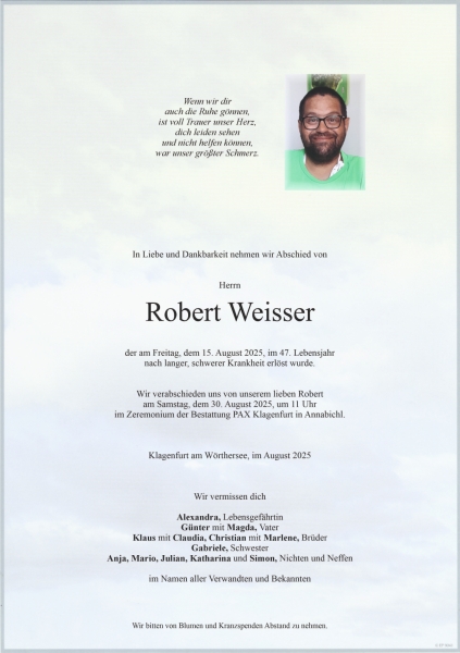 Parte Robert  Weisser