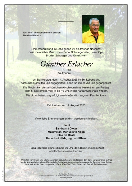 Parte von Günther  Erlacher
