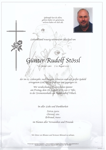 Parte von Günter Rudolf Stössl