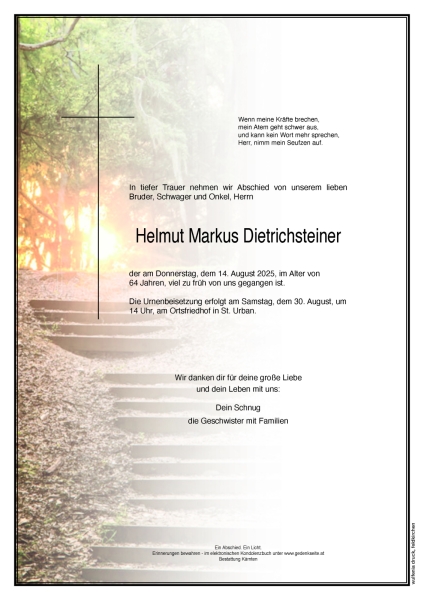 Parte von Helmut Markus Dietrichsteiner
