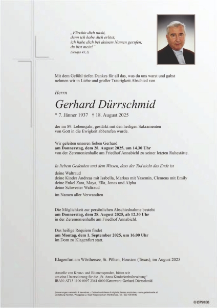 Parte von Gerhard Dürrschmid