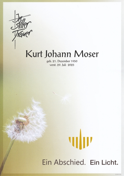 Parte von Kurt Johann  Moser
