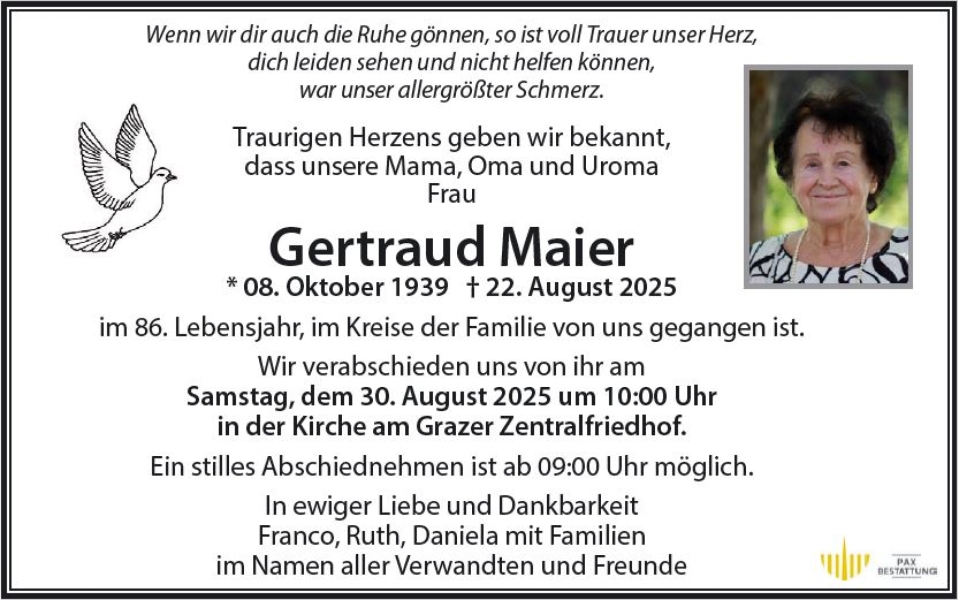 Parte von Gertraud Maier