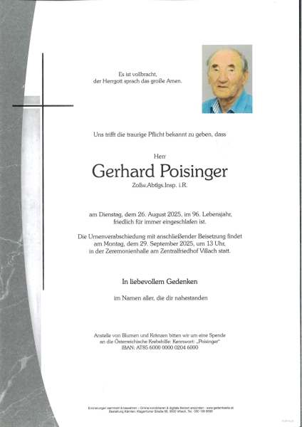 Parte von Gerhard Poisinger
