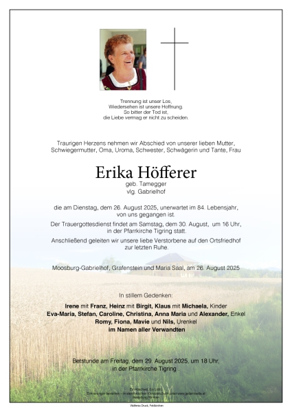 Parte von Erika Höfferer