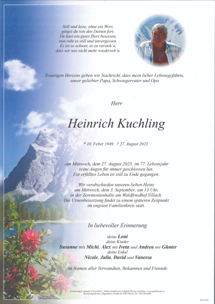 Parte von Heinrich Kuchling