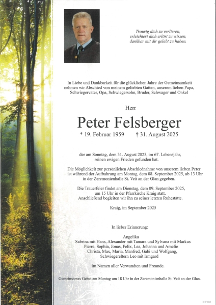 Parte von Peter Felsberger
