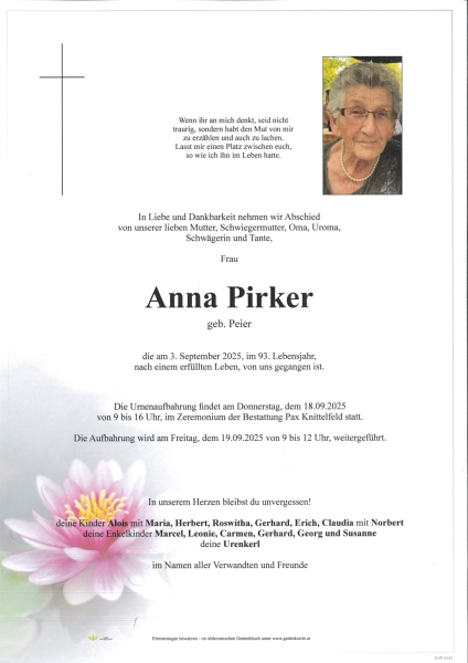 Parte von Anna Pirker