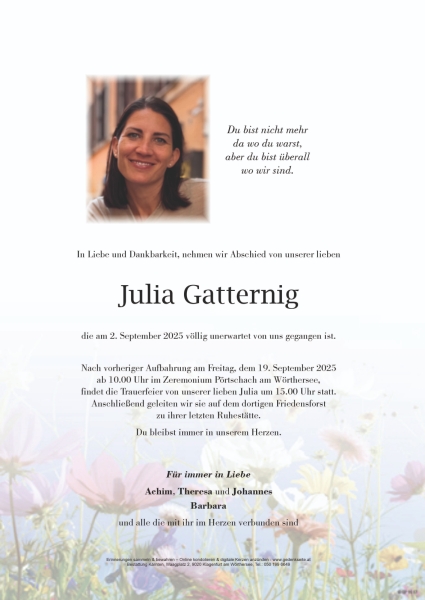 Parte von Julia Gatternig