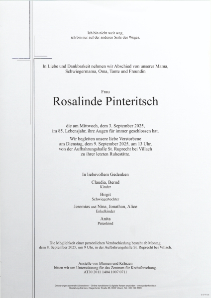 Parte von Rosalinde Pinteritsch