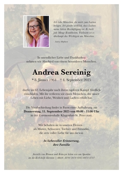 Parte von Andrea Sereinig