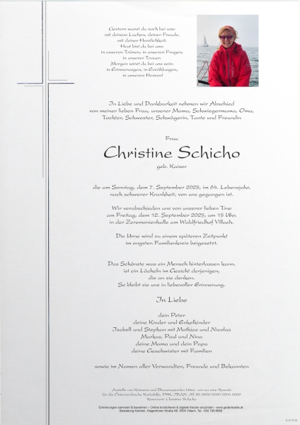 Parte von Christine Schicho