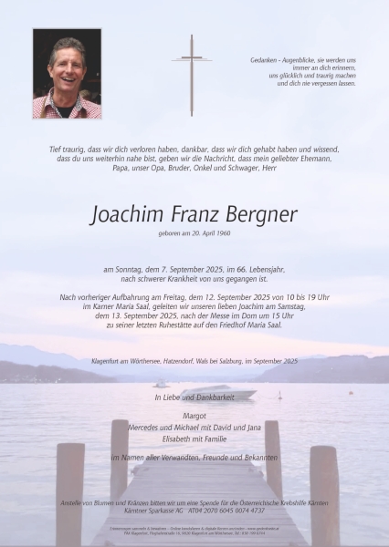 Parte von Joachim Franz Bergner