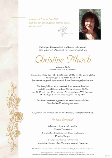 Parte von Christine  Musch