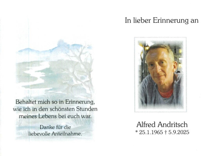 Parte von Alfred Andritsch