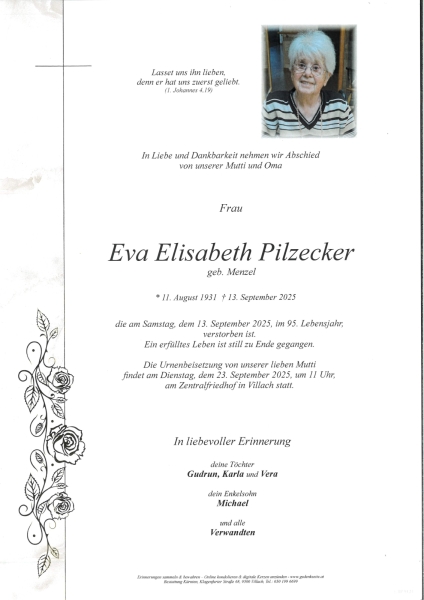 Parte von Eva Elisabeth Pilzecker
