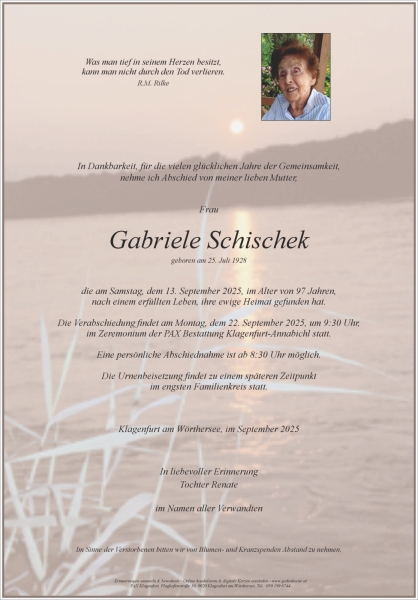 Parte von Gabriele Schischek
