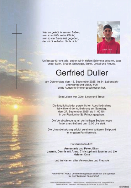 Parte von Gerfried Duller