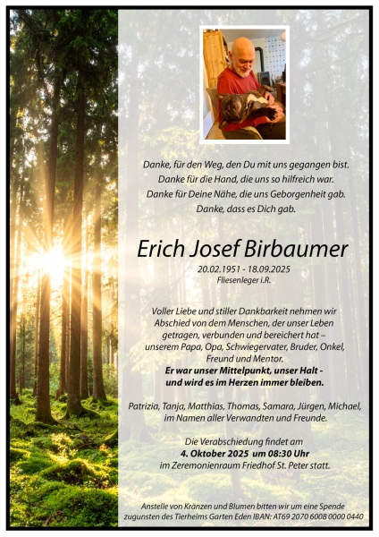 Parte von Erich Josef Birbaumer