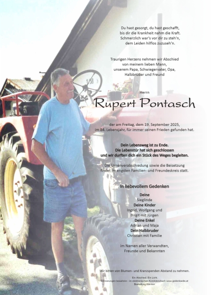 Parte von Rupert Pontasch
