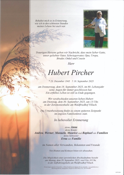 Parte von Hubert Pircher