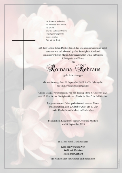 Parte von Romana Kehraus