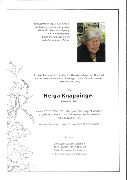 Parte von Helgard Knappinger