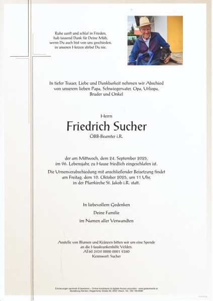 Parte von Friedrich Sucher