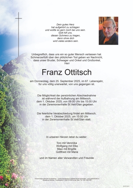 Parte von Franz Ottitsch