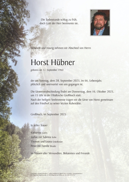 Parte von Horst Hübner