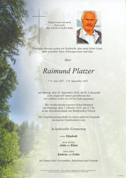 Parte von Raimund Platzer