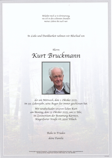 Parte von Kurt Bruckmann