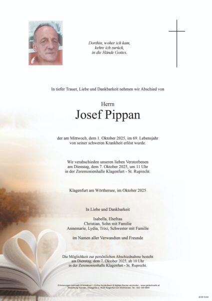 Parte von Josef Pippan
