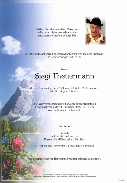 Parte von Siegi Theuermann