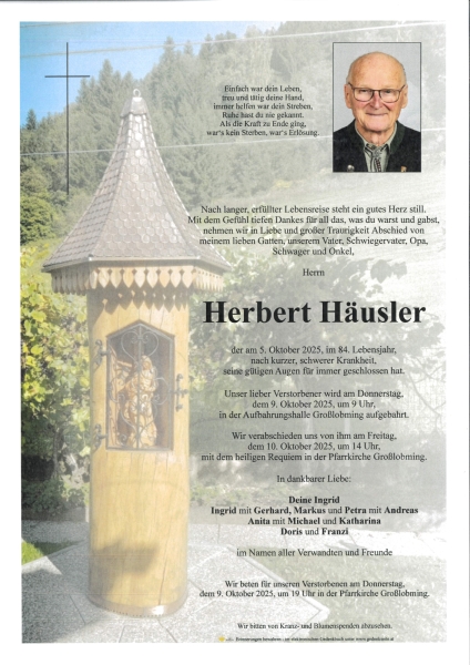 Parte von Herbert Häusler