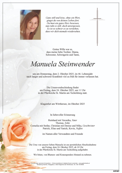 Parte von Manuela Steinwender