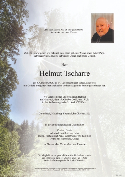 Parte von Helmut Tscharre