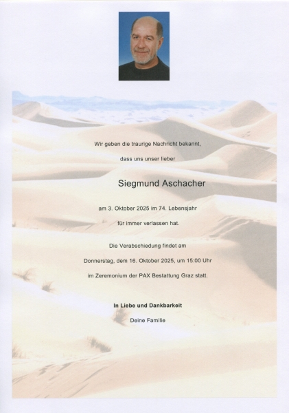 Parte von Siegmund Aschacher