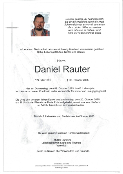 Parte von Daniel Rauter
