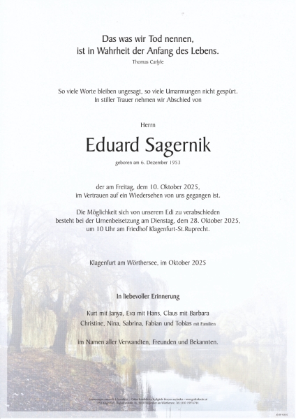 Parte von Eduard Sagernik